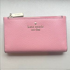 Kate Spade Blush Pink Textured Wallet